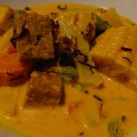 Tofu tempe curry at Jizzy Warung in 