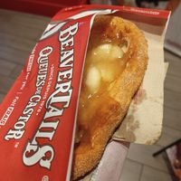 Apple pie at Beaver Tails in Montreal
