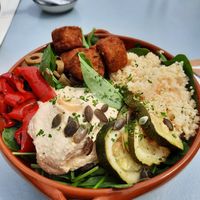 Falafelbowl at Meneer Nilsson in Zierikzee