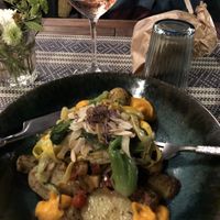 Vegan plate at Café Saint-Jean in Avignon