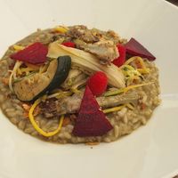 Vegan risotto at Café Saint-Jean in Avignon