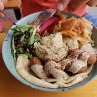 Falafel bowl at Falafelo in Heilbronn