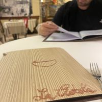 La carta  at La Ciotola in Bergamo