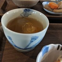 Cold tea at Door in Tokushima