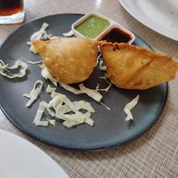 Vegetable Samosas at K Himalaya Indian in Koh Lanta