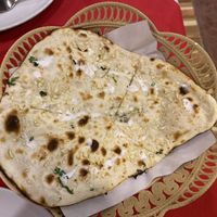 Vegan garlic Naan at K Himalaya Indian in Koh Lanta