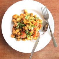 Beans & Potatoes at K Himalaya Indian in Koh Lanta