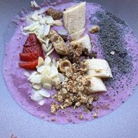 granola and coconut yoghurt  at Estrella in Thessaloniki
