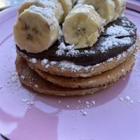 vegan pancakes  at Estrella in Thessaloniki