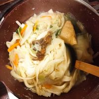 Hot pot vegan broth (make sure to specify you want vegan broth!!!) at Hoto Fudo in Fujikawaguchiko