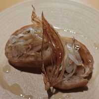 Onion Bruschetta at Nishimuraya Ricca in Toyooka