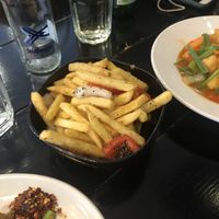 Salt and pepper fries  at Noodle 'N' Rice in Edinburgh