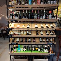 Wine rack at Vremya CH in Veliky Novgorod