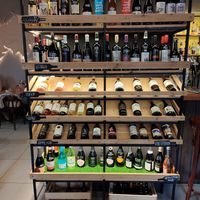 Wine rack at Vremya CH in Veliky Novgorod