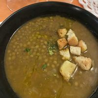 Zuppa di lenticchie   at Zupperia Le Puelle in Foligno