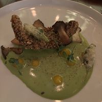 Pumpkin, mushrooms and sage  at Konnubio in Florence