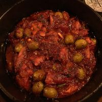 I forget what this was called but it's got lots of olives in and it's so delicious at Cinnamon Lounge and Dining in Keynsham