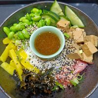 Sushi bowl at Forky's - Milady Horákové in Prague