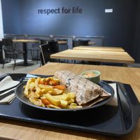 kebab wrap menu at Forky's - Milady Horákové in Prague