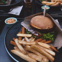 3 different kind of delicious burgers at Forky's - Milady Horákové in Prague