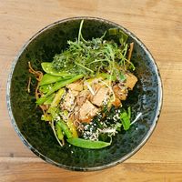 Tempeh Bowl at Forky's - Milady Horákové in Prague