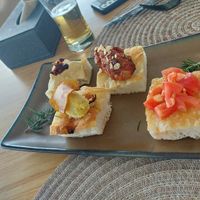 Focaccia with toppings (Entree) at Halapua by Kapuhala in Koh Samui