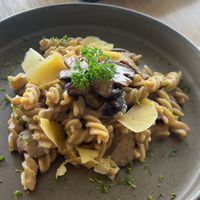 Mushroom pasta  at Halapua by Kapuhala in Koh Samui