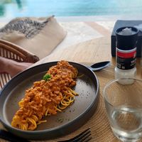 Pasta ragu bolognes at Halapua by Kapuhala in Koh Samui