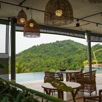 DIning area in front of pool at Halapua by Kapuhala in Koh Samui