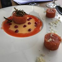 Watermelon polenta at Halapua by Kapuhala in Koh Samui
