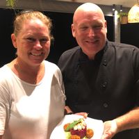my fav!  Sundried tomato balls with a risotto at Halapua by Kapuhala in Koh Samui