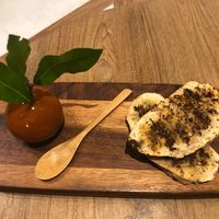 vegan version of foig gras at Halapua by Kapuhala in Koh Samui