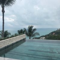 Infinity pool with a view to die for!!  at Halapua by Kapuhala in Koh Samui