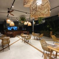 In the restaurant at Halapua by Kapuhala in Koh Samui