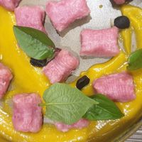 Gnocchi with pumpkin sauce. at Halapua by Kapuhala in Koh Samui