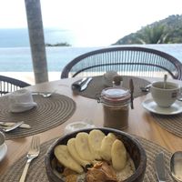 Awesome Breakfast with stunning view!! at Halapua by Kapuhala in Koh Samui