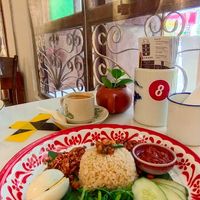 Nasi lemak at theLocal Kopi Malaya 古早味  in Kuala Lumpur
