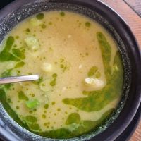 Cauliflower soup at Organila Food & Drinks in Piestany