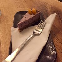 Lovely raw cake 😍 at Organila Food & Drinks in Piestany