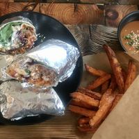 Beyond meat burrito at Organila Food & Drinks in Piestany
