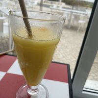 Mango smoothie  at Fabio's Roadstop in Armacao De Pera
