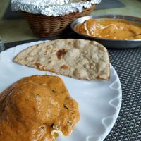 Veg Kofta (285 INR) + Tandoori Roti (30 INR each) excluding taxes at 1916 Restaurant & Cafe in Varanasi