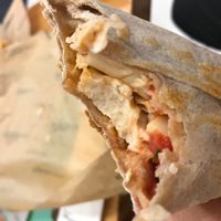 Vegan Chicken Wrap at Pizza Me in Brasilia