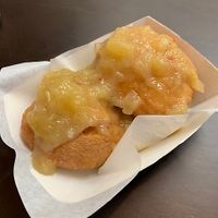 Vegan Apple Chutney dessert at Desert Island Eatery in Phoenix