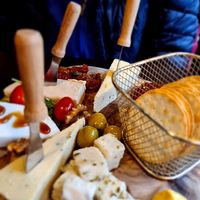 Cheeseboard dessert   at New Vegas in Haarlem