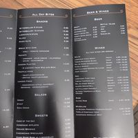 Menu 2  at New Vegas in Haarlem