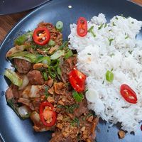 Vegan rendang at New Vegas in Haarlem