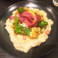 Hummus at New Vegas in Haarlem