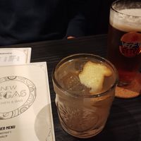 Homemade ginger lemonade at New Vegas in Haarlem