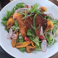 Caesar salad with dressing on the side at New Vegas in Haarlem